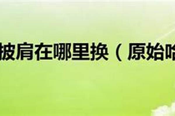 原始哈卡莱披肩哪里换