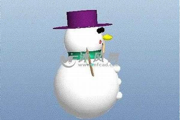 安静的机械雪人服饰