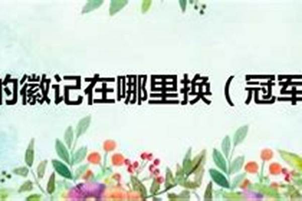 冠军的文书在哪里换