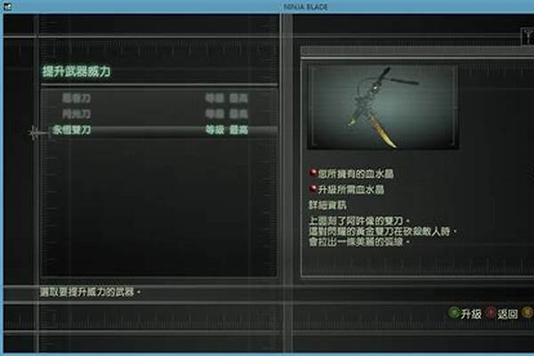 忍者之刃完美存档在哪