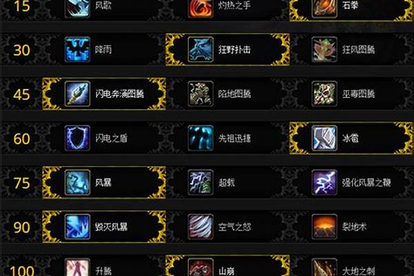 增强萨满属性选择