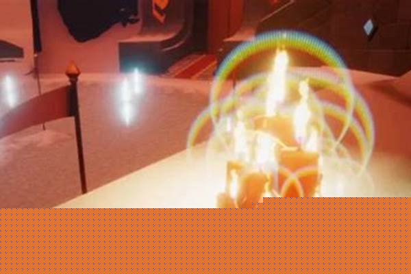 光遇霞谷红蜡烛位置