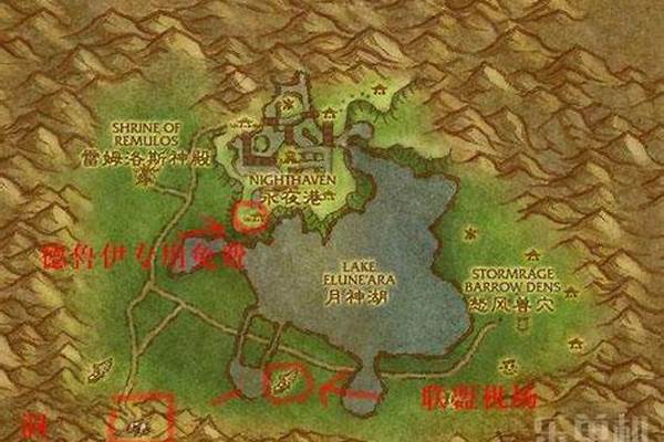 月光林地飞行点怎么开