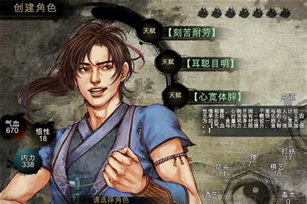 侠客风云传天赋属性