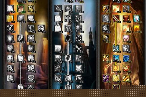 惩戒骑士天赋雕文