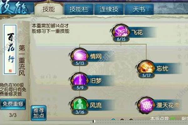 诛仙烈山加点攻略