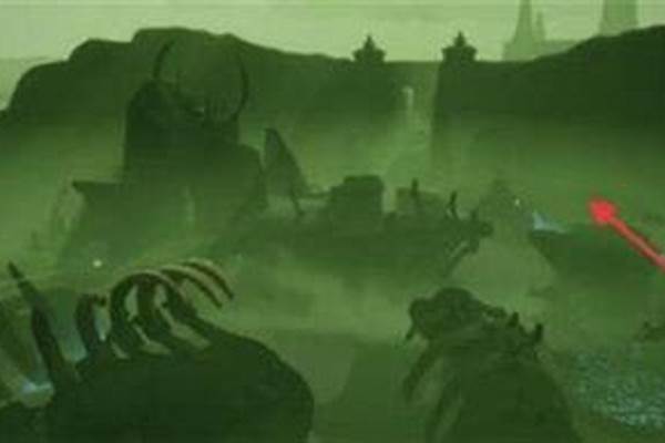 光遇巨兽荒原的神坛旁在哪