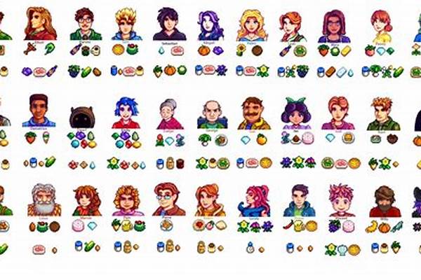 星露谷物语人物喜好