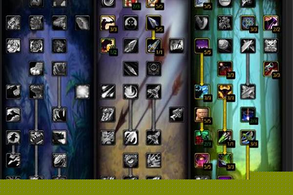 新版魔兽猎人天赋加点