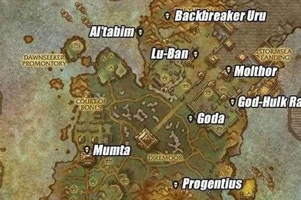 雷神岛稀有精英在哪里