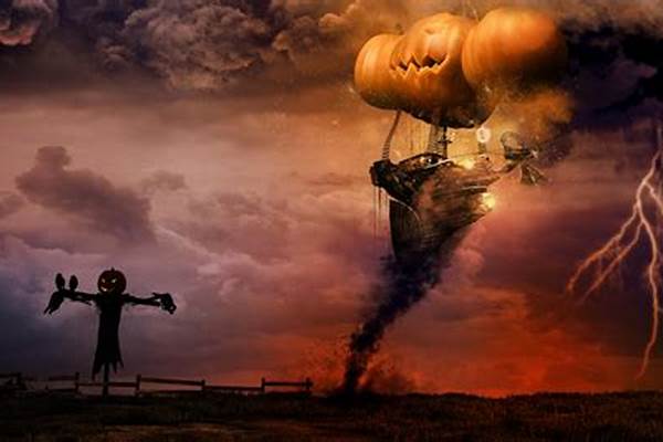 万圣节怪物龙卷风