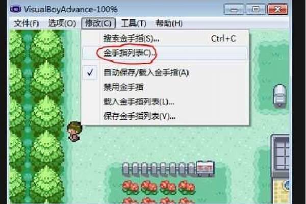 口袋怪兽金手指怎么使用