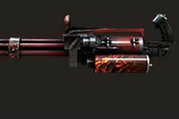 逆战加特林怎么放地上