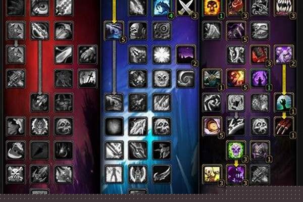 死亡骑士的天赋加点