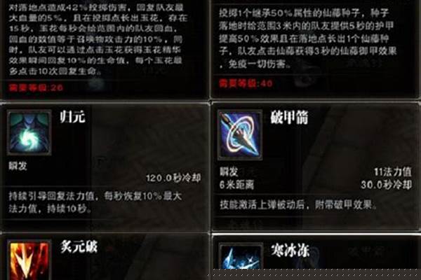 斗战神职业技能介绍