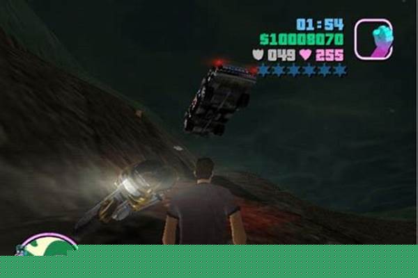 侠盗猎车罪恶都市游泳