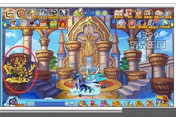 洛克王国黄金神殿怎么打