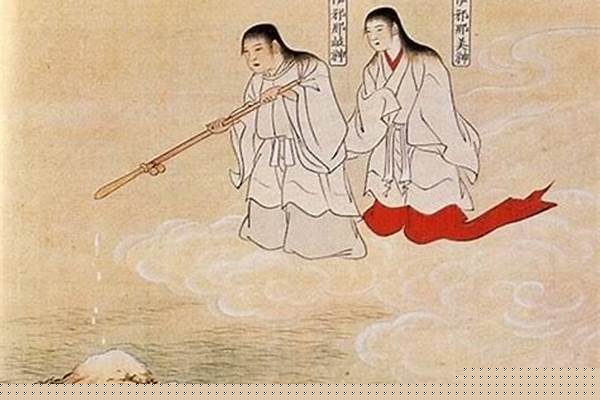 伊奘诺尊和伊奘冉尊的故事