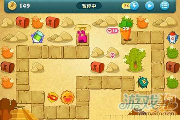 保卫萝卜攻略沙漠