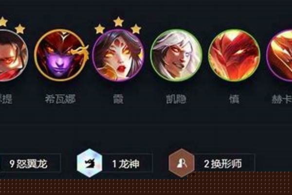 云顶之弈怒翼龙阵容装备