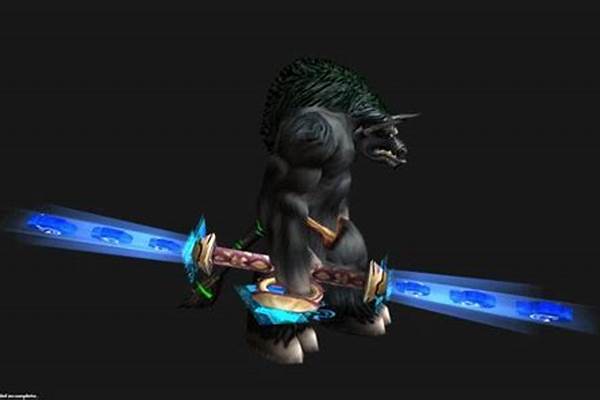 魔兽世界幻化法杖变剑