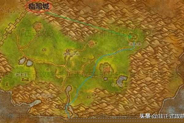 部落荒芜之地怎么去