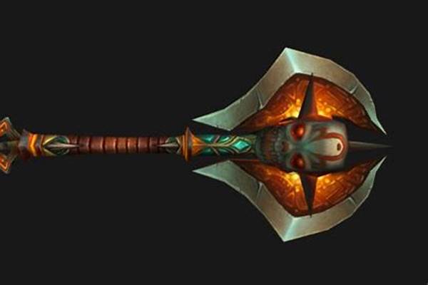 魔兽世界战士斧头幻化