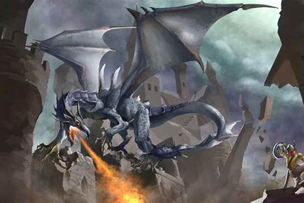 骑士斗恶龙描写片段