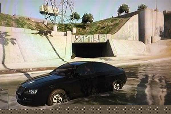 侠盗猎车手下水秘诀