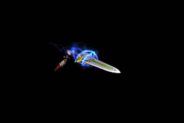 梦幻西游凌霄飞剑染色