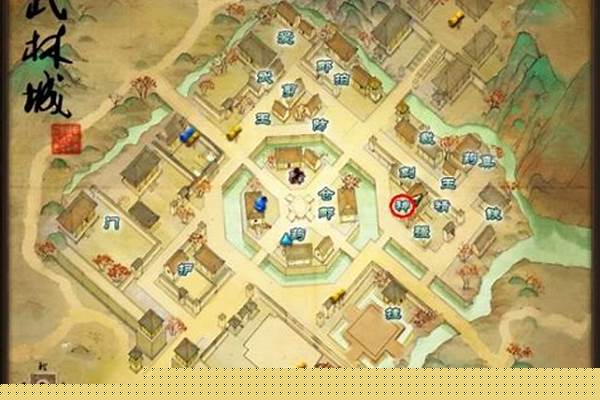 武林外传重铸神兵坐标