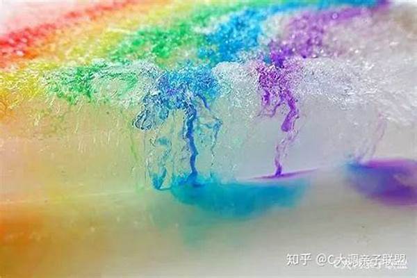 梦幻彩虹雨实验原理