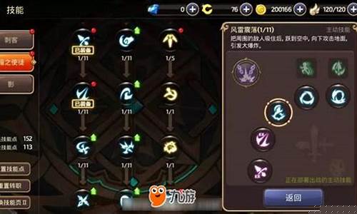 龙之谷刺客技能加点专区