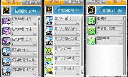 冒险岛神射手加点攻略