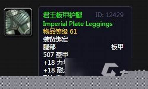 君王板甲护腿材料