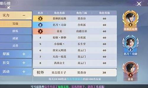 梦幻诛仙护花榜送什么花