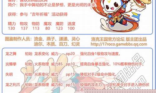 洛克王国那个迪莫厉害