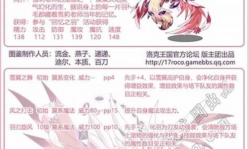 洛克王国雪灵兽技能搭配