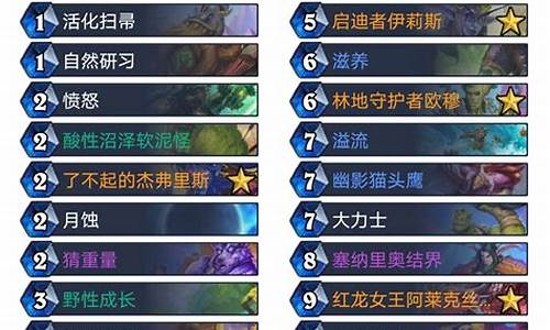 炉石传说标准卡组是什么(炉石传说标准模式规则)