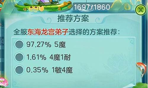 神武龙宫怎么加点比较好玩