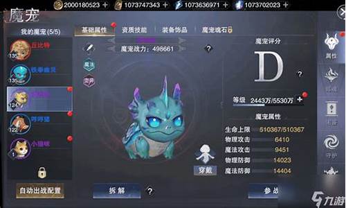 神魔大陆宠物捕捉