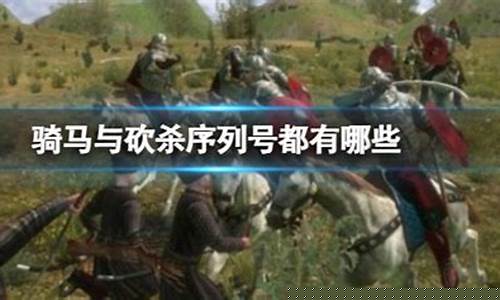 骑马与砍杀序列号在哪输入