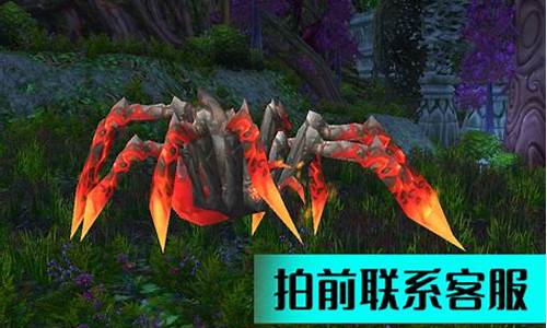 魔兽世界稀有宠物火焰龟