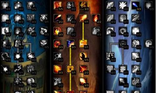 魔兽火法天赋怎么点